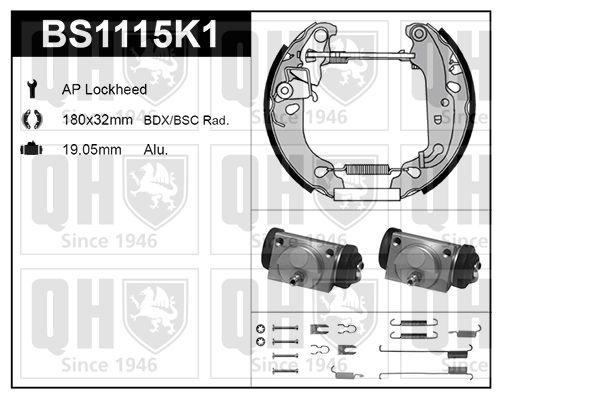 QUINTON HAZELL Jarrukenkäsarja BS1115K1